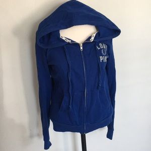 Navy blue PINK Victoria’s Secret zip up